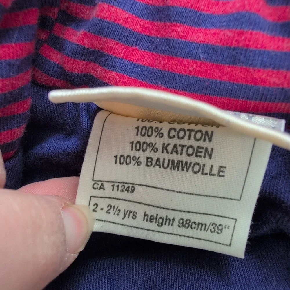 Vintage Laura Ashley Child Quilted Jacket Purple‎ Rocking Horse Girls Hood 2-2.5